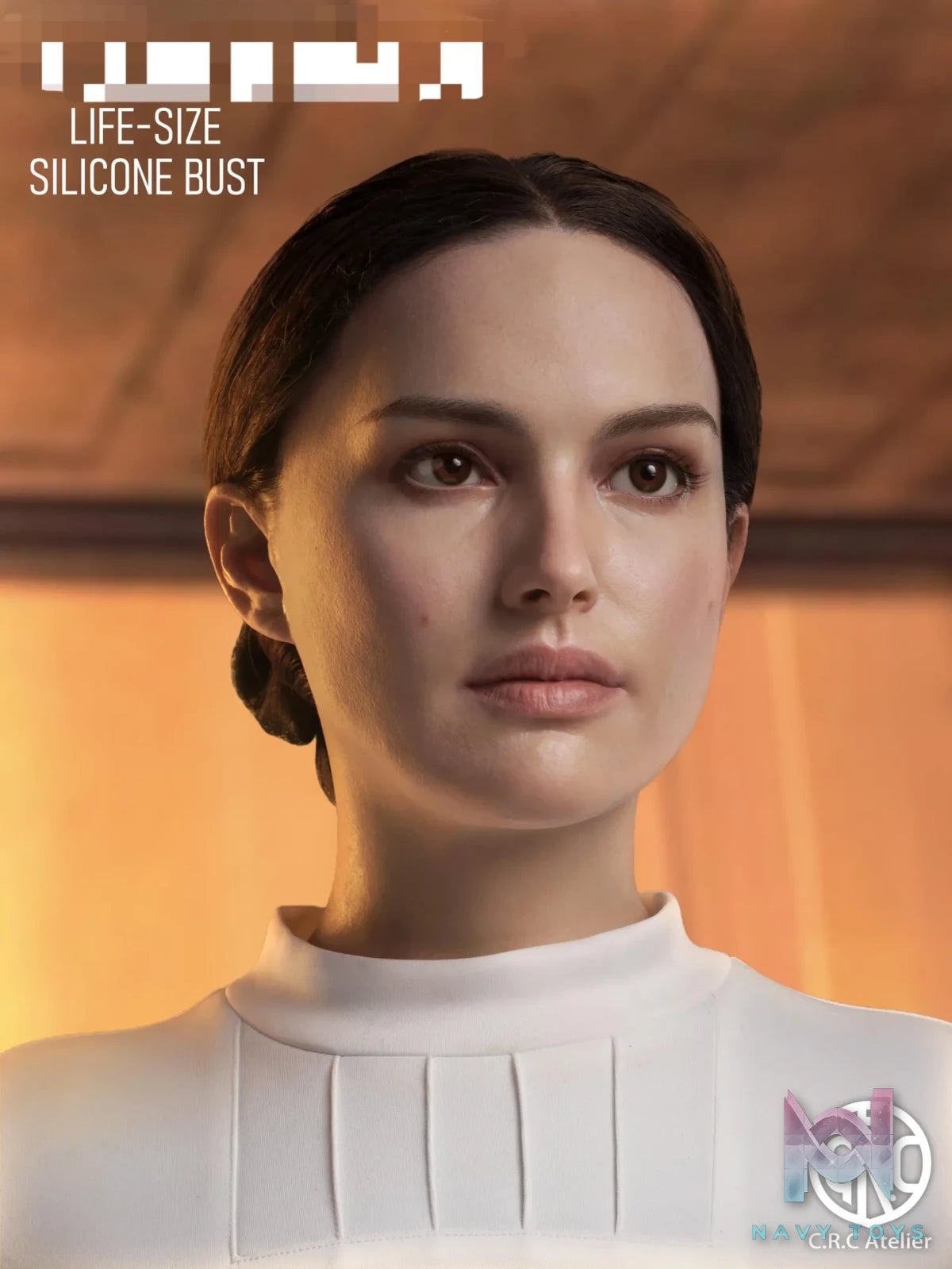 C.R.C Atelier Studio – Natalie Portman Lifesize Silicone Bust Superstar
