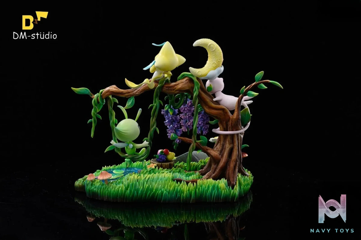 DM Studio – Mystical Forest Mew Celebi And Jirachi