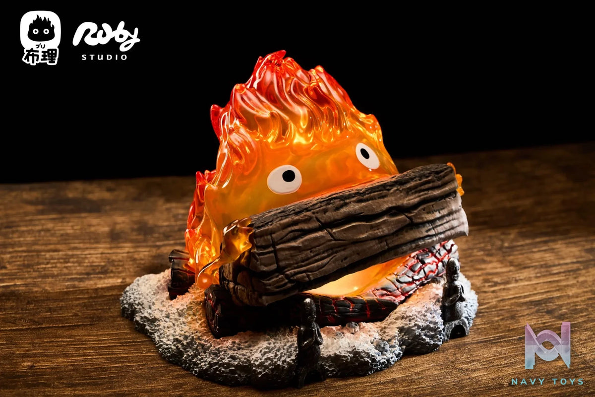 Ruby ​​Studio & Buri Studio – Howl’s Moving Castle Calcifer Night Light