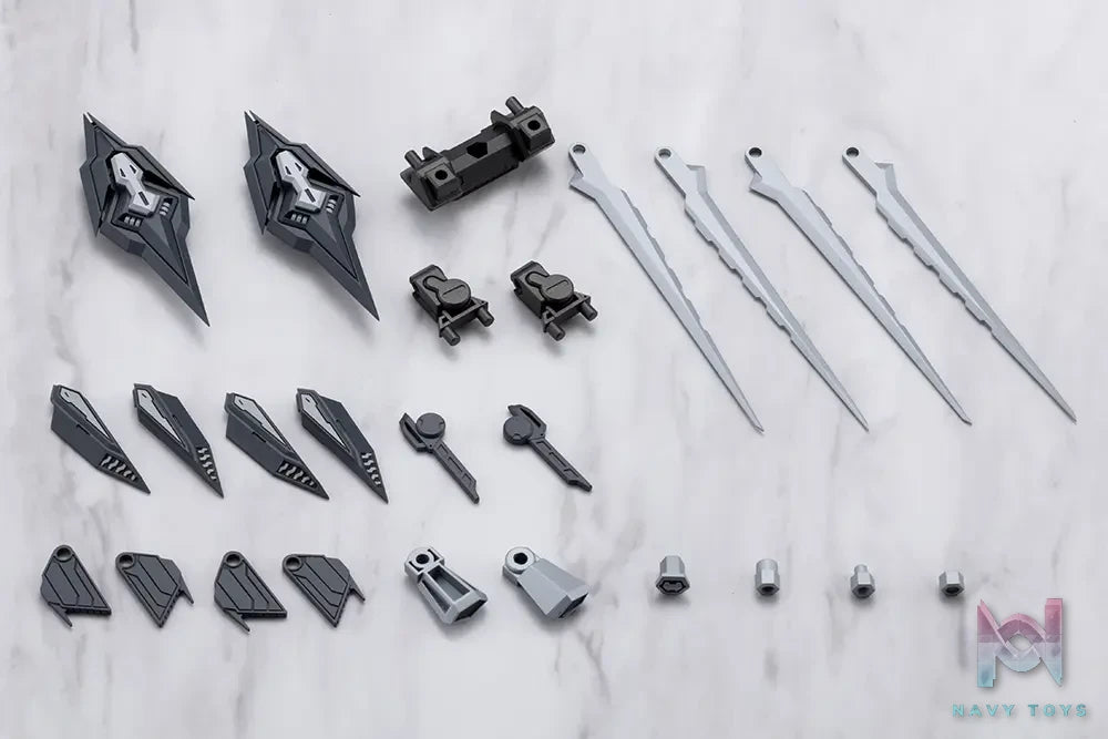 Kotobukiya – M.S.G Modeling Support Goods Heavy Weapon Unit 67 68 Slash Binder Gray Ver. X White Ver. (Licensed)