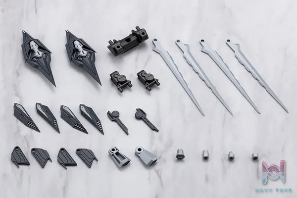 Kotobukiya – M.S.G Modeling Support Goods Heavy Weapon Unit 67 68 Slash Binder Gray Ver. X White Ver. (Licensed)