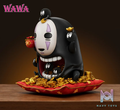 WAWA Studio – No Face Man Lucky Spirited Away