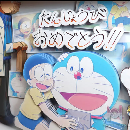 KALA HOME Studio – Doraemon X Nobita Nobi 3D Decorative Painting Doraemon
