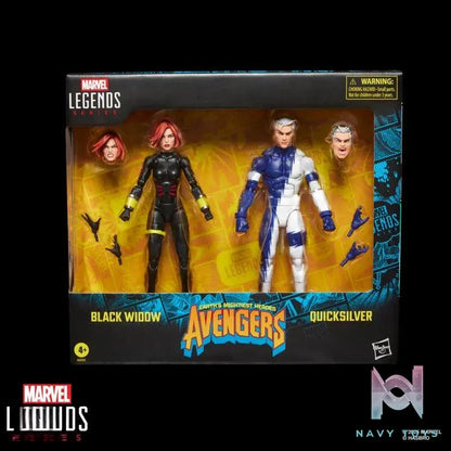 Hasbro Studio – Avengers – Black Widow X Quicksilver 1/12 Scale Action Figure (Licensed)