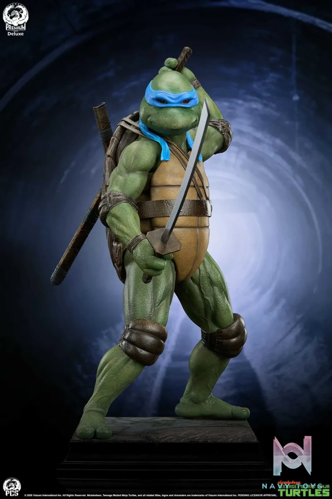 Premium Collectibles Studio – Teenage Mutant Ninja Turtles (1990) 1/2 Scale Leonardo Statue (Licensed)