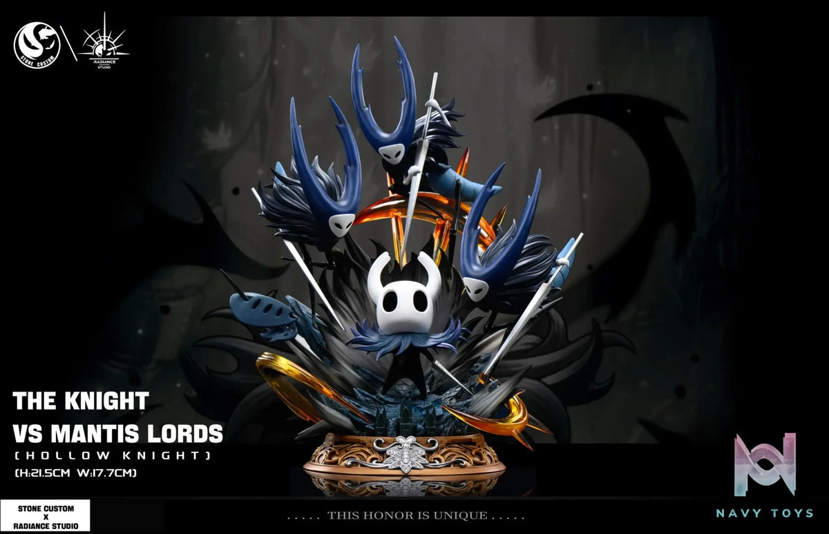 Stone Custom Studio X Radiance Studio – Hollow Knight Scene Series #05 The Knight vs. Mantis Lords