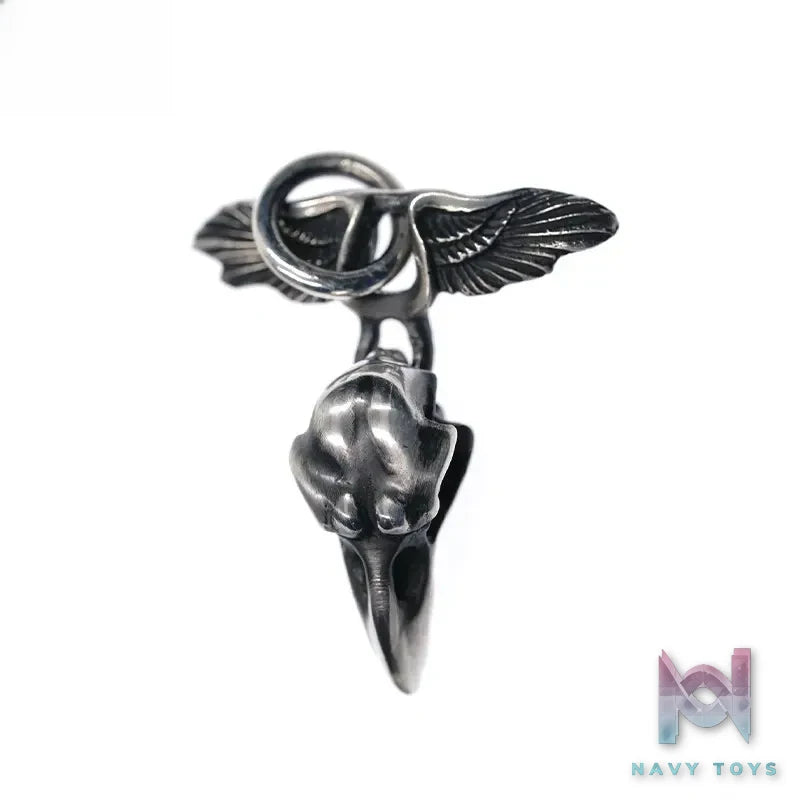 Raven Studio (silver jewelry) – Original Exclusive Design Hanging Raven Pendant Original