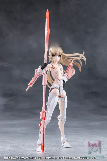 Kotobukiya – MEGALOMARIA UNLIMITED UNIVERSE METAMORPHOSE UNIT EXARMOR PINK NURSE Plastic Model (Licensed)