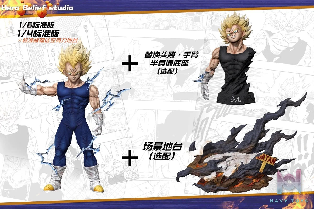 Majin Vegeta - Dragonball - Hero Belief Studio resin statue hero belief studio anime figure