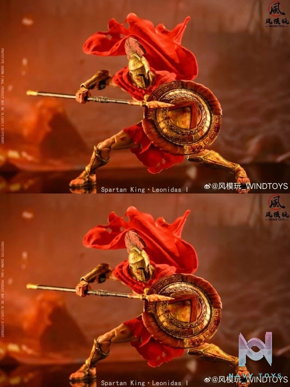 Spartan King - Wind Toys resin statue wind Toys Studio anime figure