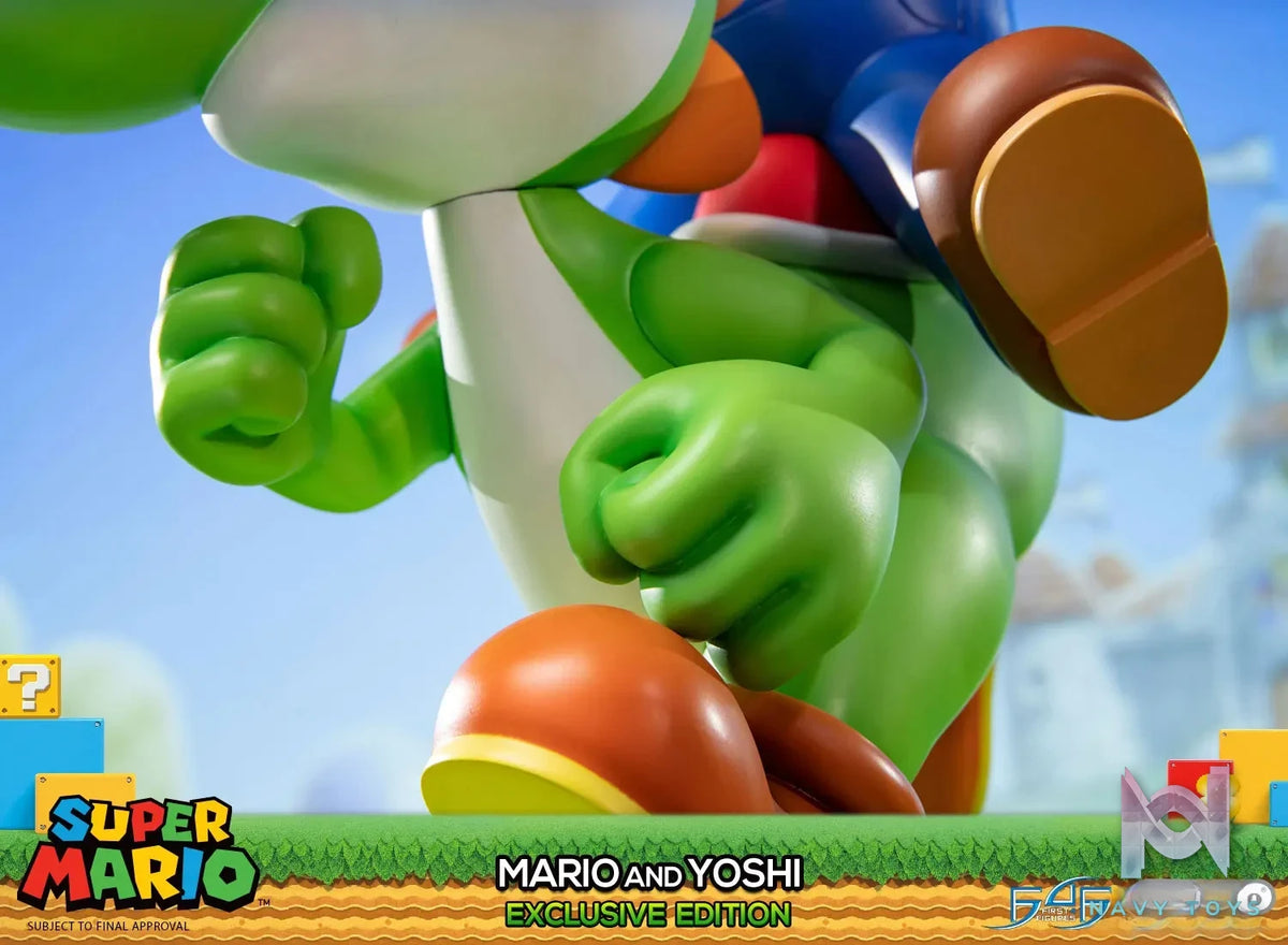 First 4 Figures – Super Mario – Mario and Yoshi SMMAYST SMMAYEX (Licensed)