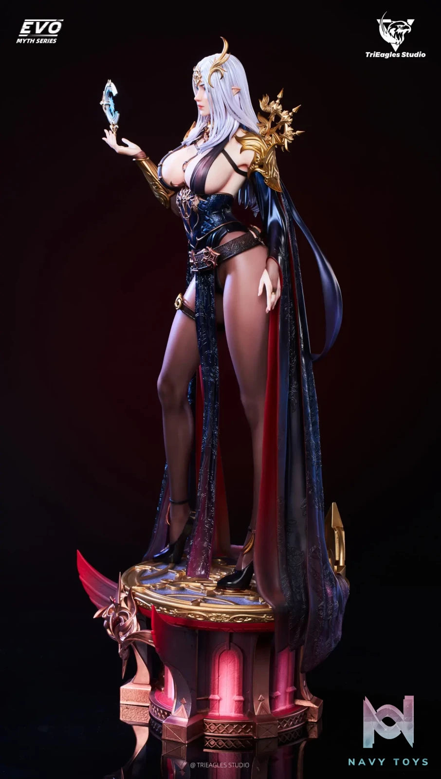 TriEagles Studio – EVO Myth Series Astral Dark Elf Ayla 1/4 Statue (Licensed)