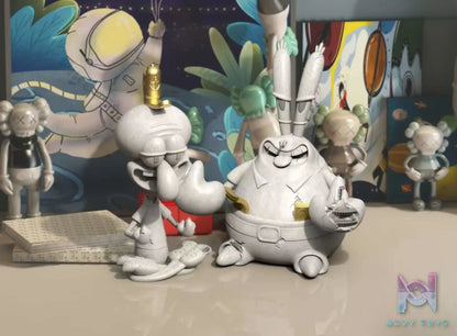 Happy Studio – SpongeBob SquarePants Eugene Krabs & Squidward Tentacles