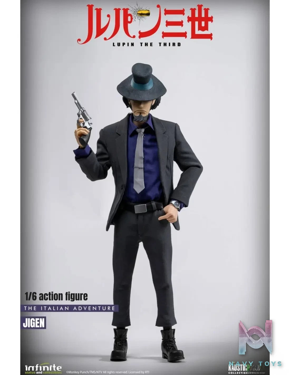 Infinite Statue – Lupin The 3rd The Italian Adventure 1/6 Action Figure Daisuke Jigen (Licensed)