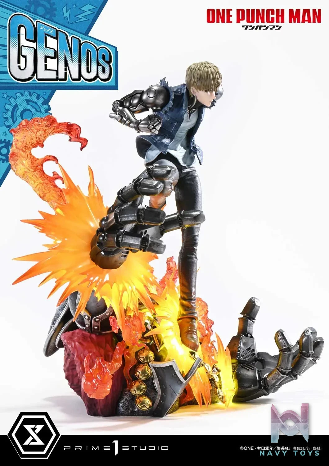 Prime 1 Studio – Concept Masterline One-Punch Man Genos CMOPM-01 CMOPM-01S (Licensed)