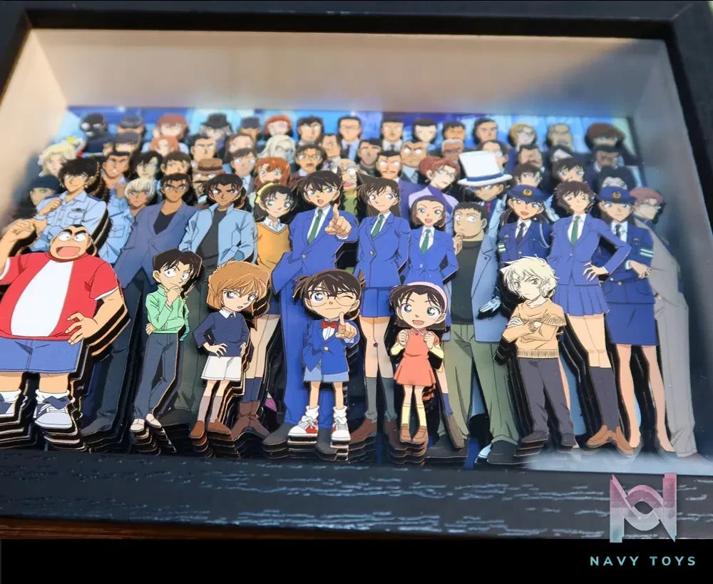 KALA HOME Studio – Detective Conan Multiple Characters #10 3D Decorative Painting Detective Conan