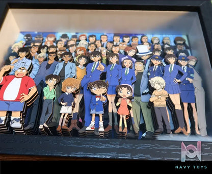 KALA HOME Studio – Detective Conan Multiple Characters #10 3D Decorative Painting Detective Conan