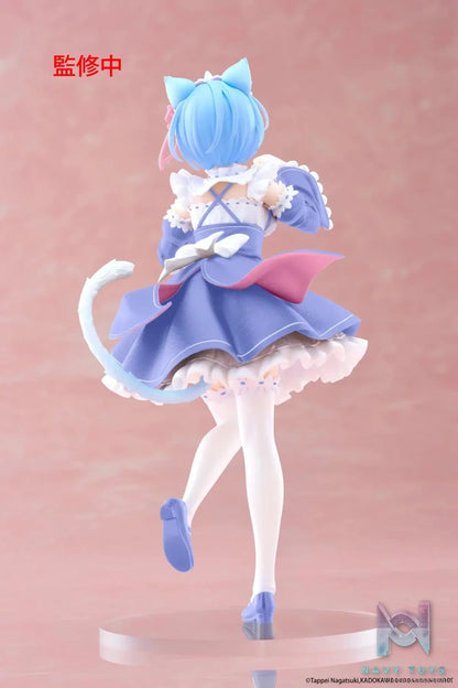 Taito – Re: ZERO Starting Life in Another World Coreful Figure Rem Cat Maid Ver. (Licensed)
