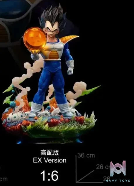 White Hole Studio – Dragon Ball Proud Saiyan Prince Shoulder Armor Battle Suit Vegeta