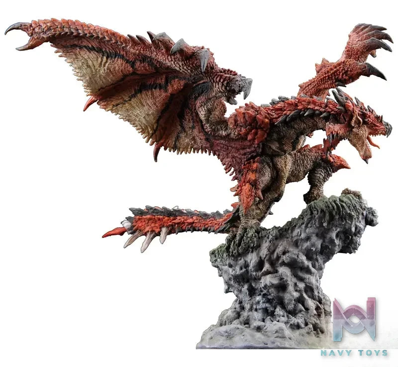 CAPCOM Studio – Capcom Figure Builder Creator’s Model Fire Wyvern Rathalos X Female Fire Wyvern Rathian Reproduction Edition Complete Figure (Licensed)