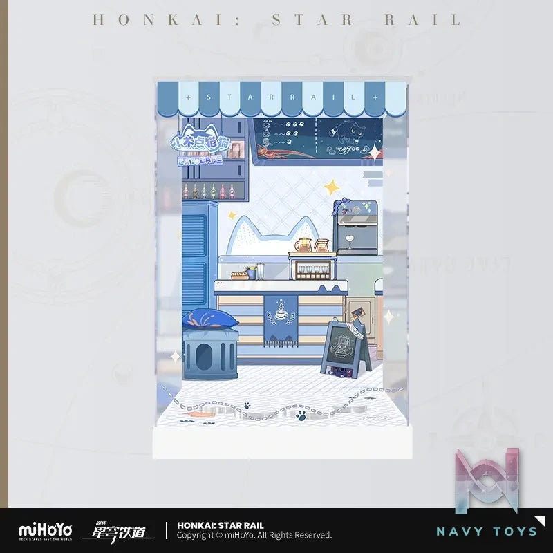 miHoYo X RIBOSE – Honkai: Star Rail Little Cat Series Blade Figure (Licensed)