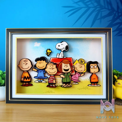 KALA HOME Studio – Peanuts Multiple Characters 3D Decorative Painting Peanuts