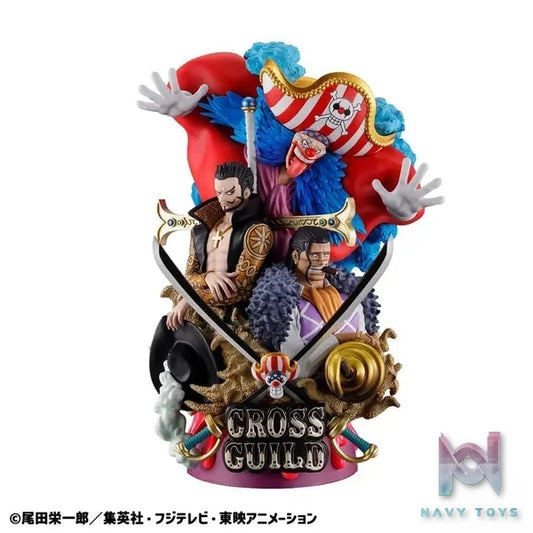 MegaHouse Studio - DX LOGBOX One Piece 03 Cross Guild (Licensed) resin statue Navy Toys anime figure