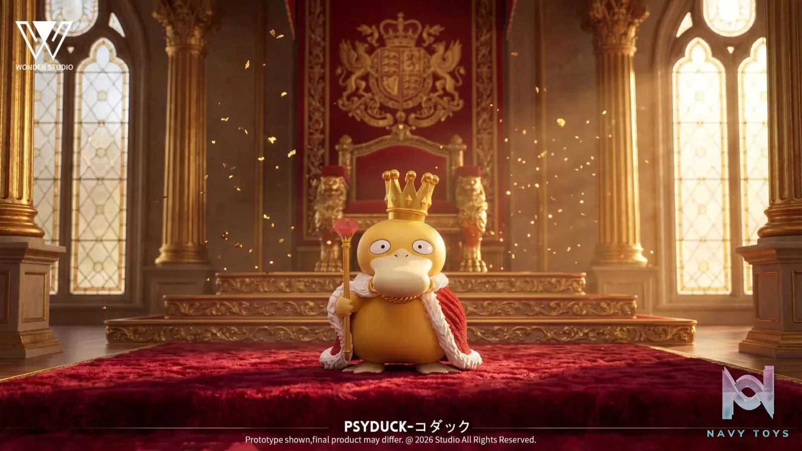 Wonder Studio – Psyduck Pokémon