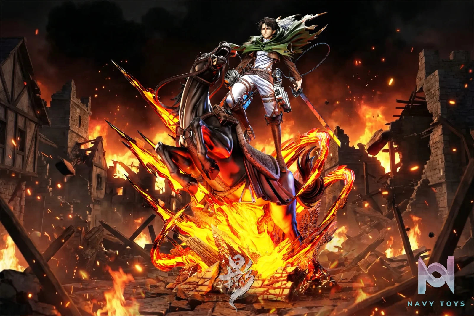 Lue Ying Studio – Levi Ackerman Attack On Titan