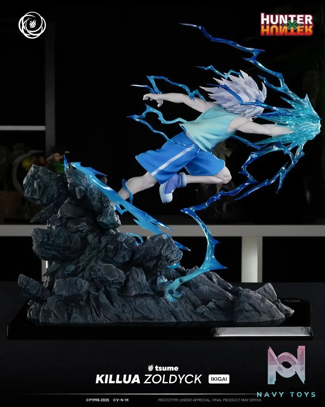 TSUME Studio - Hunter x Hunter KILLUA ZOLDYCK IKIGAI (Licensed) resin statue Navy Toys anime figure