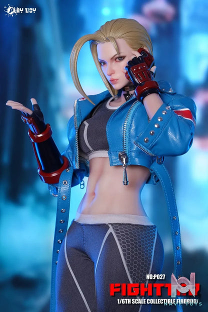 PLAY TOY – Street Fighter 1/6 Fighting Female Warrior Cammy White P027