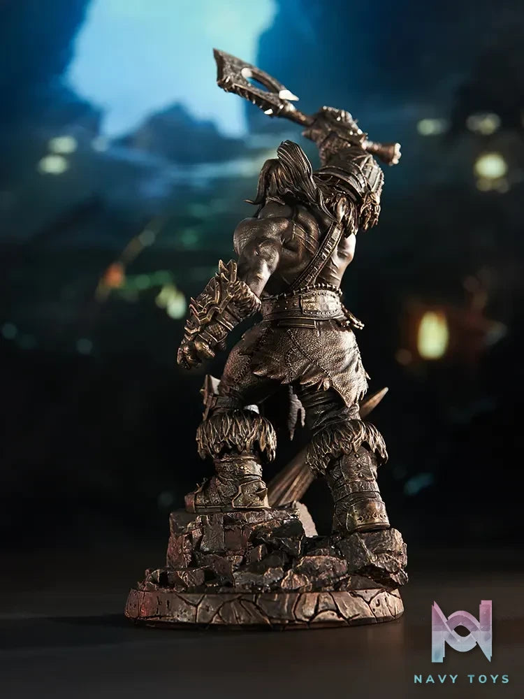 BLIZZARD ENTERTAINMENT – World of Warcraft Grommash Hellscream Bronze Edition Statue BLZ006 (Licensed)