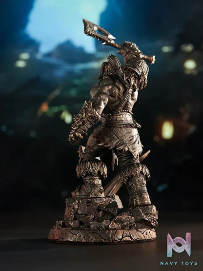 BLIZZARD ENTERTAINMENT – World of Warcraft Grommash Hellscream Bronze Edition Statue BLZ006 (Licensed)