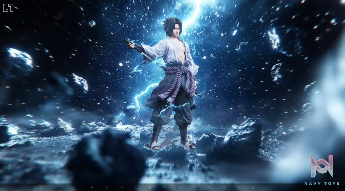 L7 Studio – Naruto Uchiha Sasuke White Clothes