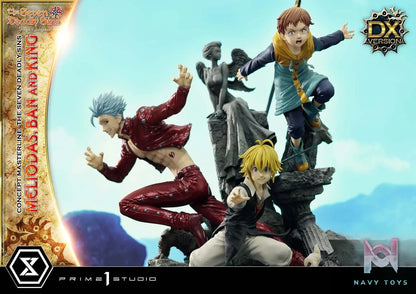 Prime 1 Studio – Concept Masterline The Seven Deadly Sins Meliodas, Ban and King CMNTZ-01 CMNTZ-01DXS (Licensed)