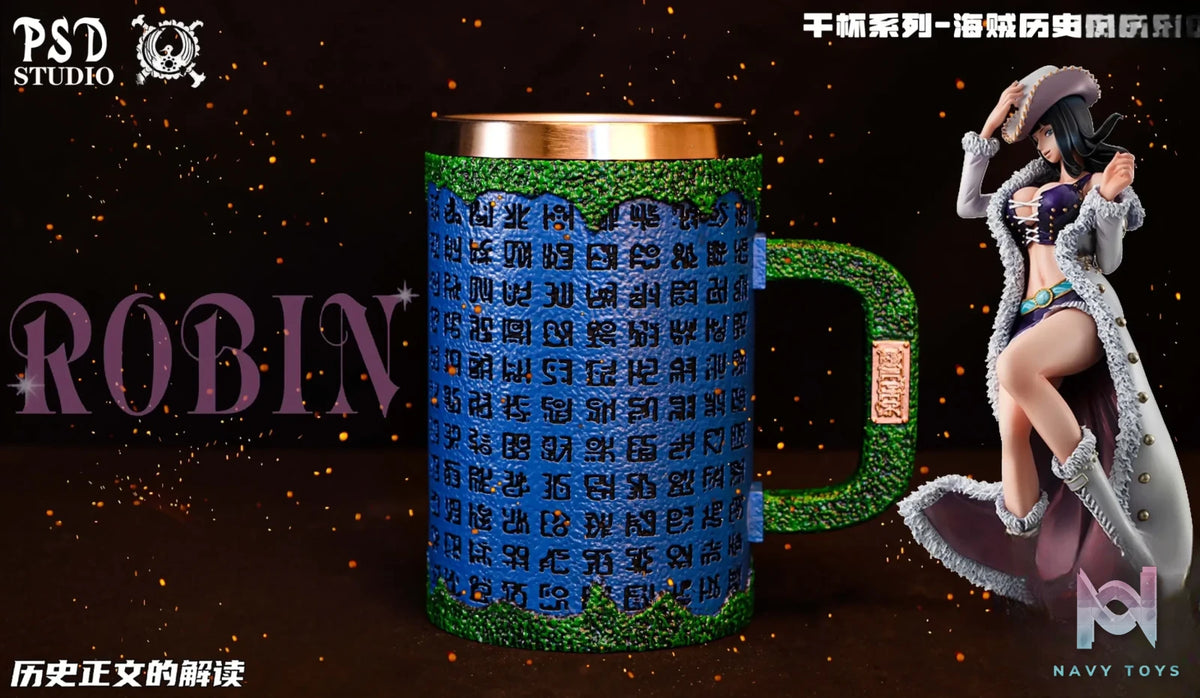 PSD Studio – One Piece Cheers Series-Pirate History Text Cup