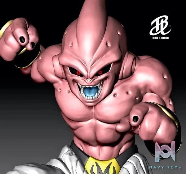 Buu Studio - Dragon Ball Kid Buu resin statue Navy Toys anime figure