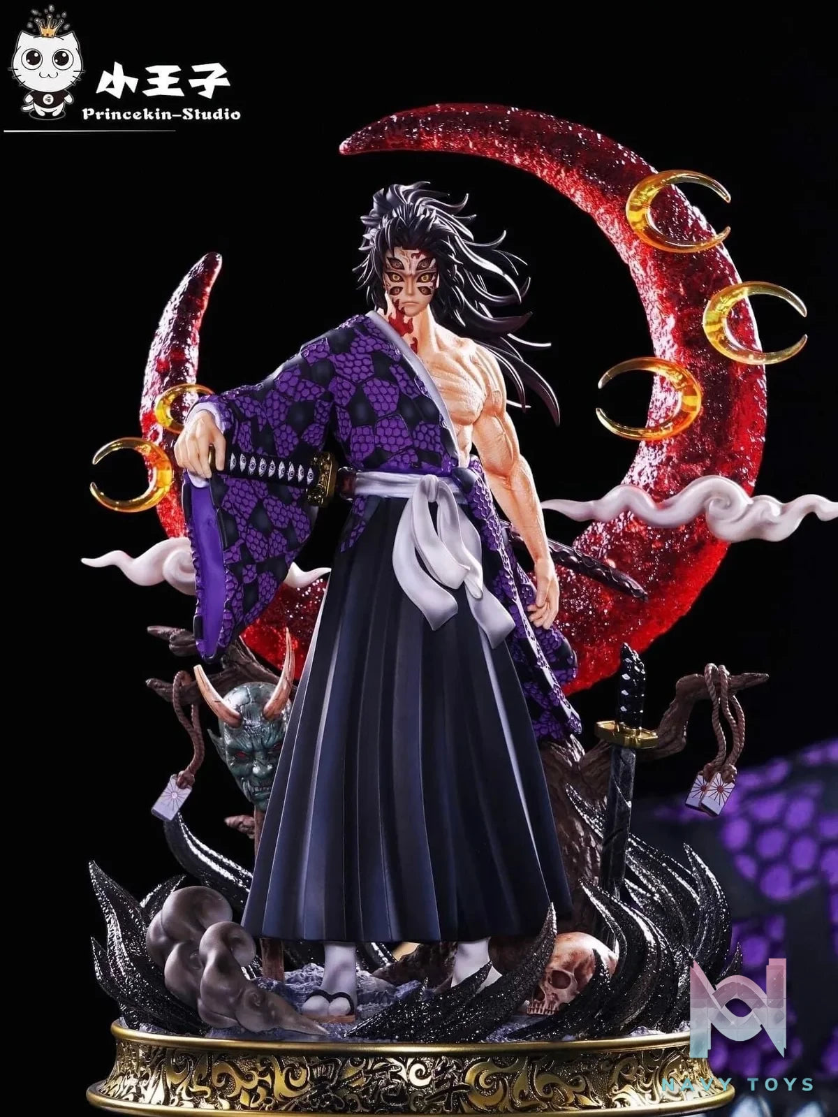 Kokushibou - Kimetsu no Yaiba - Princekin Studio resin statue primcekin Studio anime figure