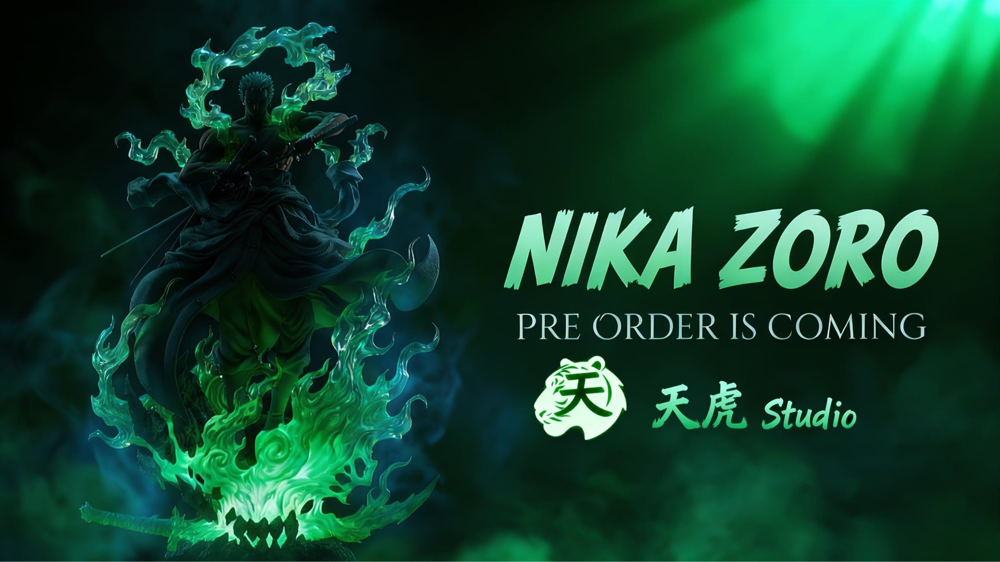 Zoro Nika - One Piece - TianHu Studio resin statue TianHu Studio anime figure