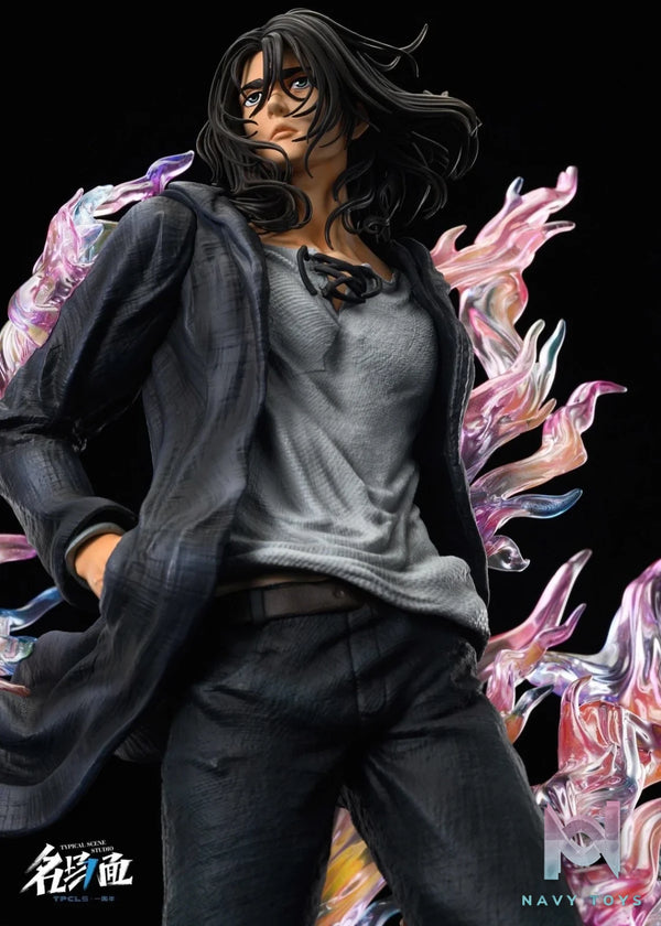 Eren Yeager resin statue Typical Scene Studio anime figure