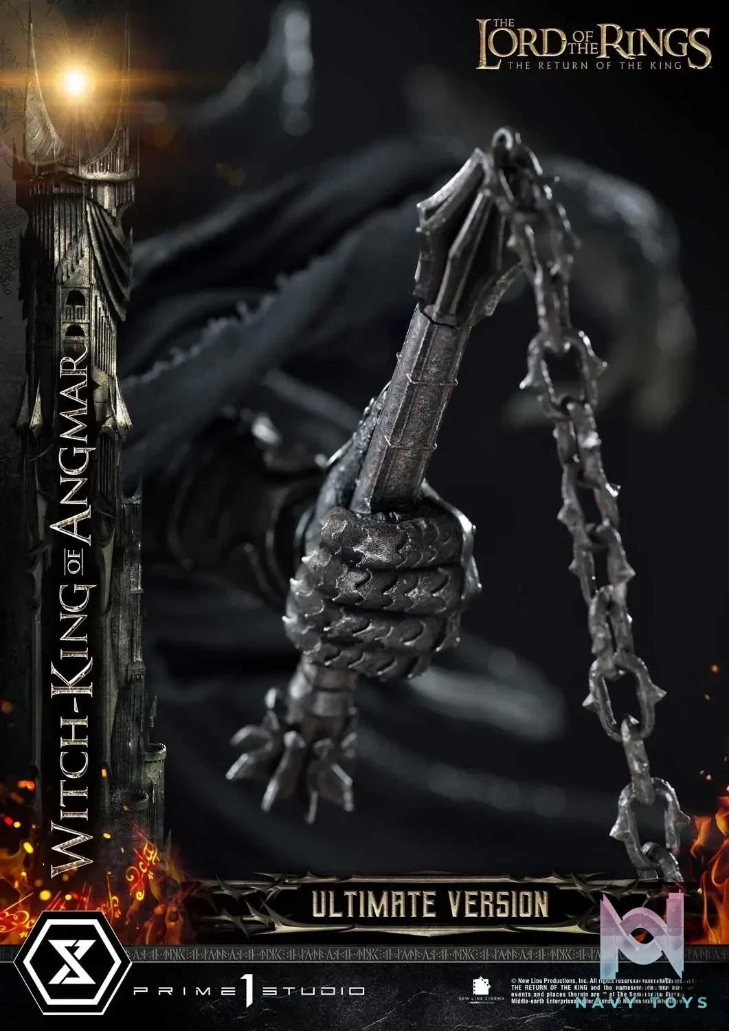 Prime 1 Studio – Premium Masterline The Lord of the Rings: The Return of the King (Film) Witch-King of Angmar PMLOTR-10 PMLOTR-10UT (Licensed)