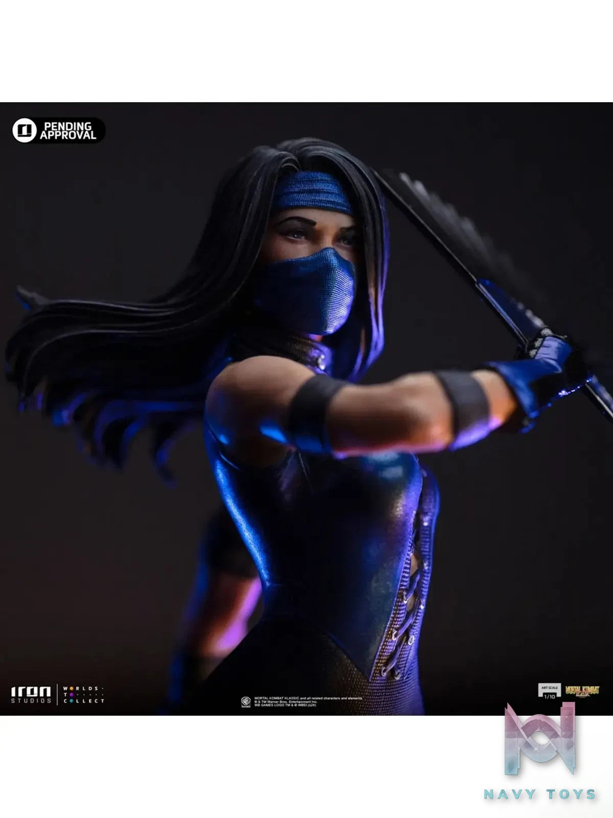Iron Studios – Kitana Statue Mortal Kombat Art Scale MORTAL122925-10 (Licensed)