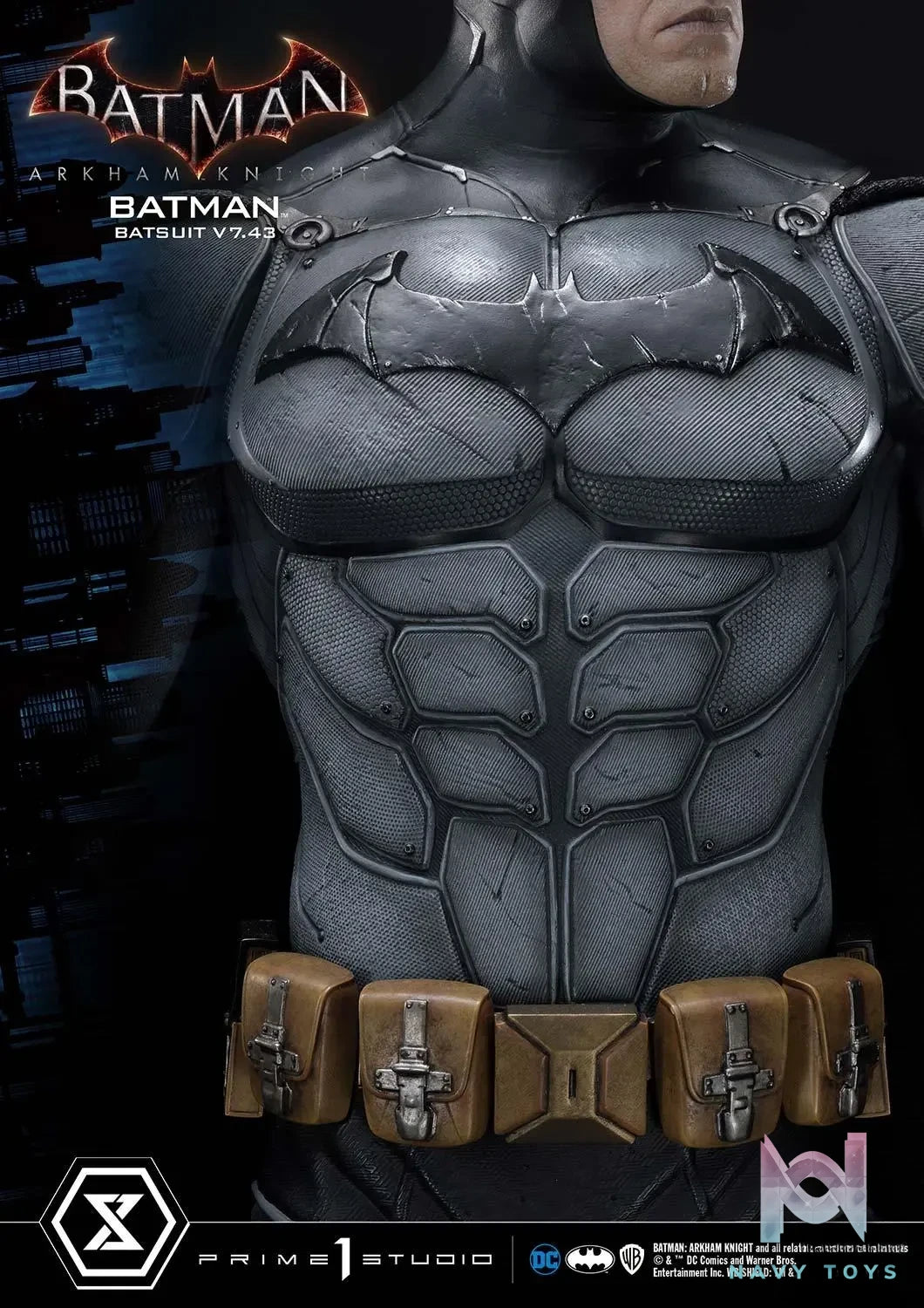 Prime 1 Studio – Museum Masterline Batman: Arkham Knight Batman Batsuit V7.43 MMDC-45 MMDC-45EX(Licensed)