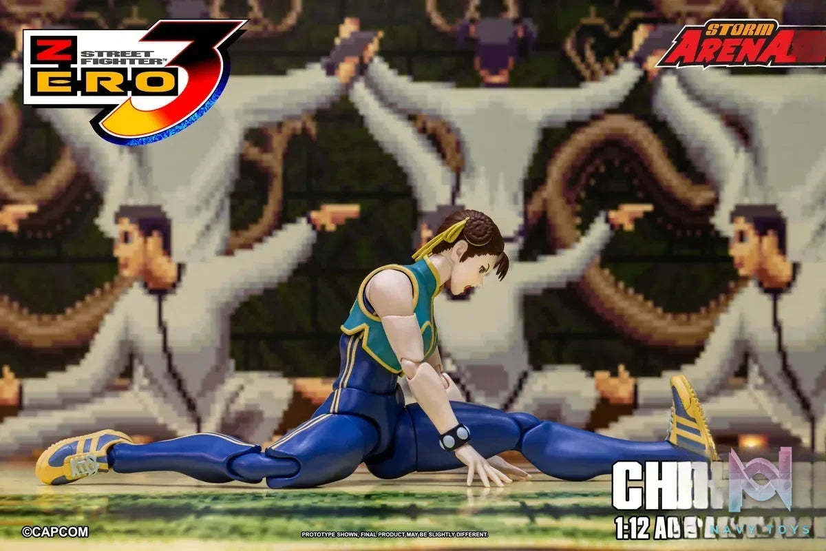 Storm Toys – STREET FIGHTER ZERO 3 CHUN LI 1/12 Action Figure SFSA06 (Licensed)