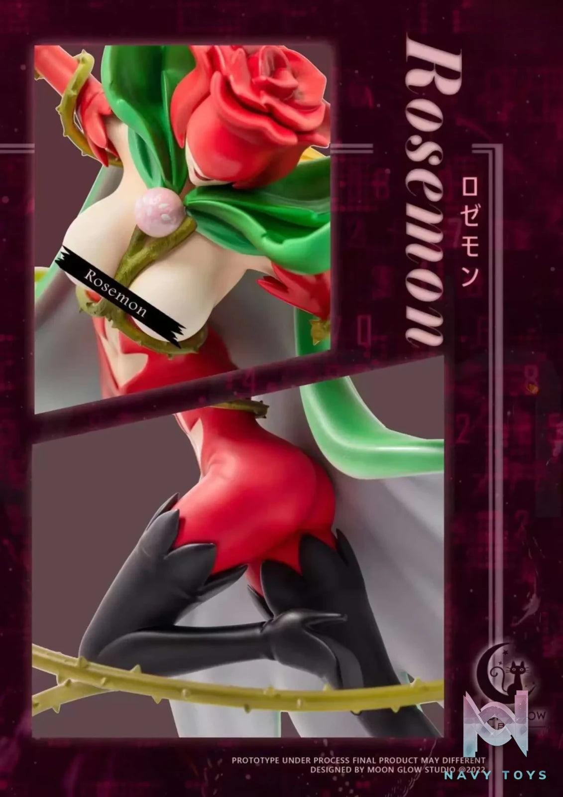MOON GLOW Studio – Digimon #2 Rosemon