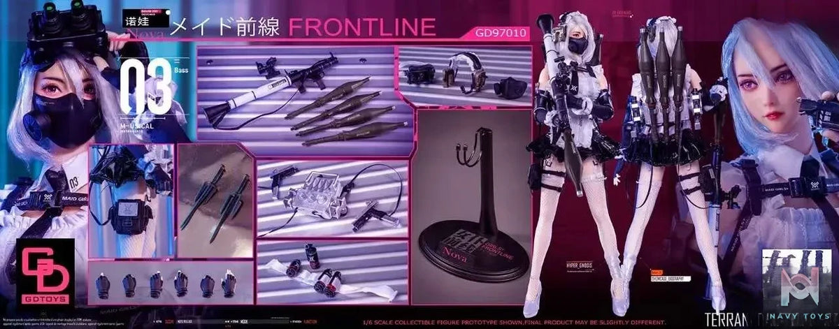 GDTOYS Studio – Original Maid Frontline #3 NOVA (Licensed)