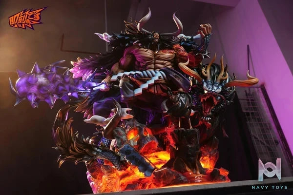 Ji Ke Studio - One Piece Four Emperors Series 01 Kaido resin statue Navy Toys anime figure