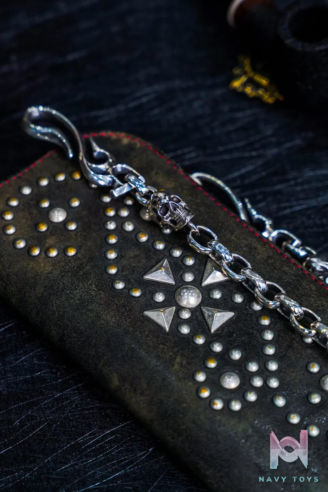 Raven Studio (silver jewelry) – Original Exclusive Design RS Skull Pants Chain Original