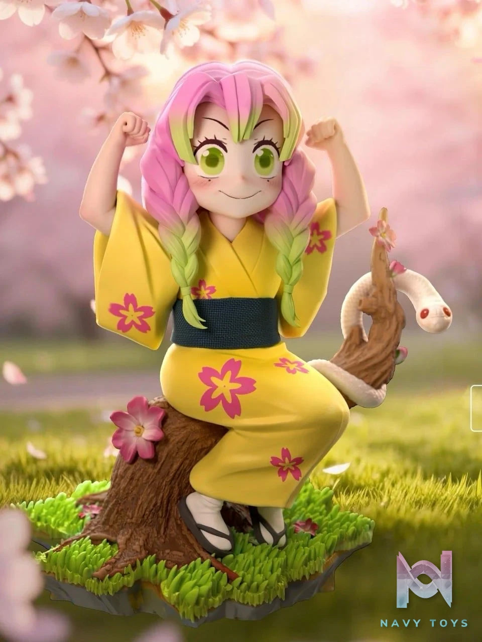 Childhood Mitsuri Kanroji - Kimetsu no Yaiba - QiXiang Studio resin statue QiXiang Studio anime figure