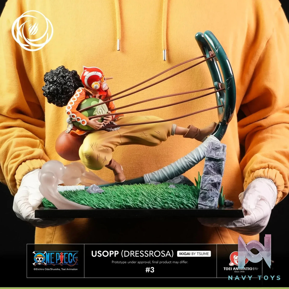 Tsume Studio - Usopp (Dressrosa) Ikigai 1/6 Scale Statue IKIGAI (Licensed) resin statue Navy Toys anime figure